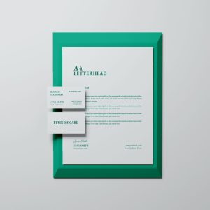 Elegant Stationery Mockup